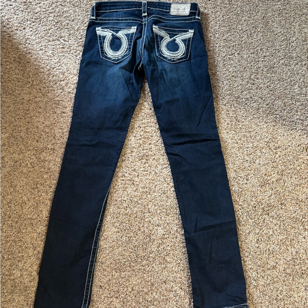 Big Star Blue Boot Cut Jeans with Classic Indigo Style